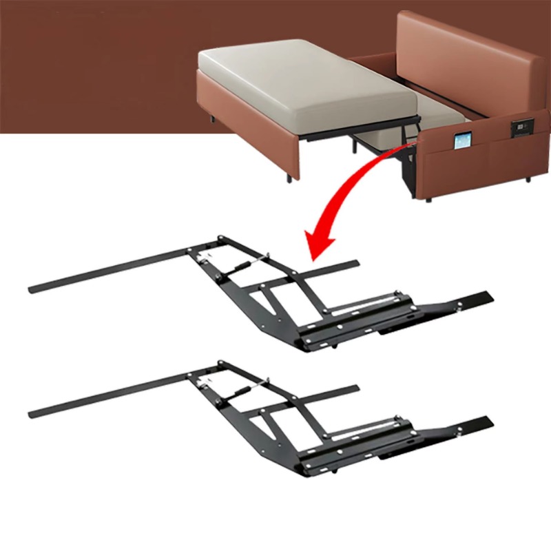 Furniture Hardware For Bed - 다기능 3단 접이식 소파 침대 프레임,
