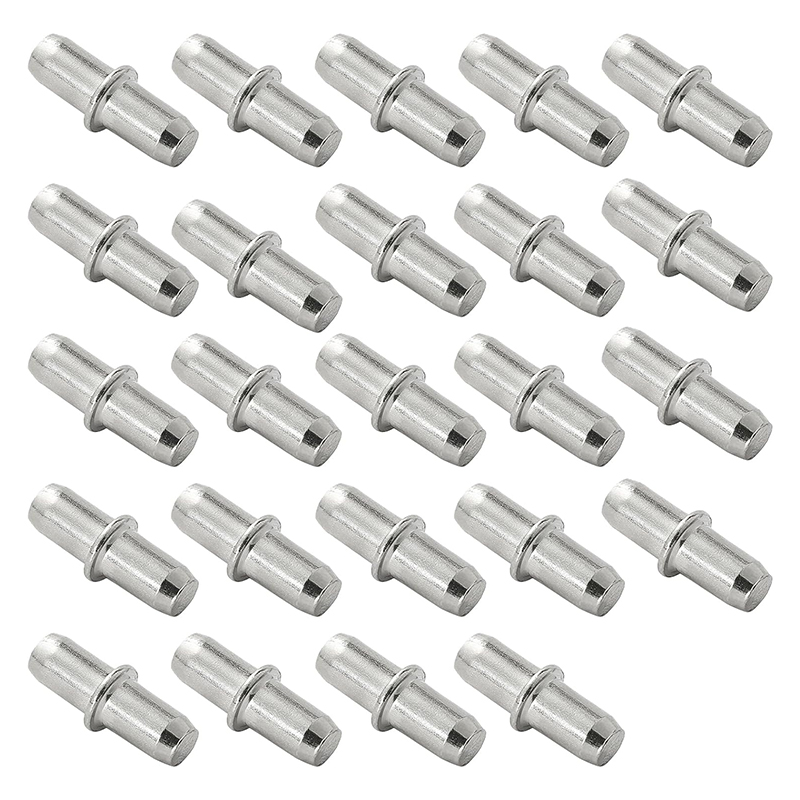 Shelf Peg Support - 24/48/96개 5mm 선반 지지대, 금속 선반