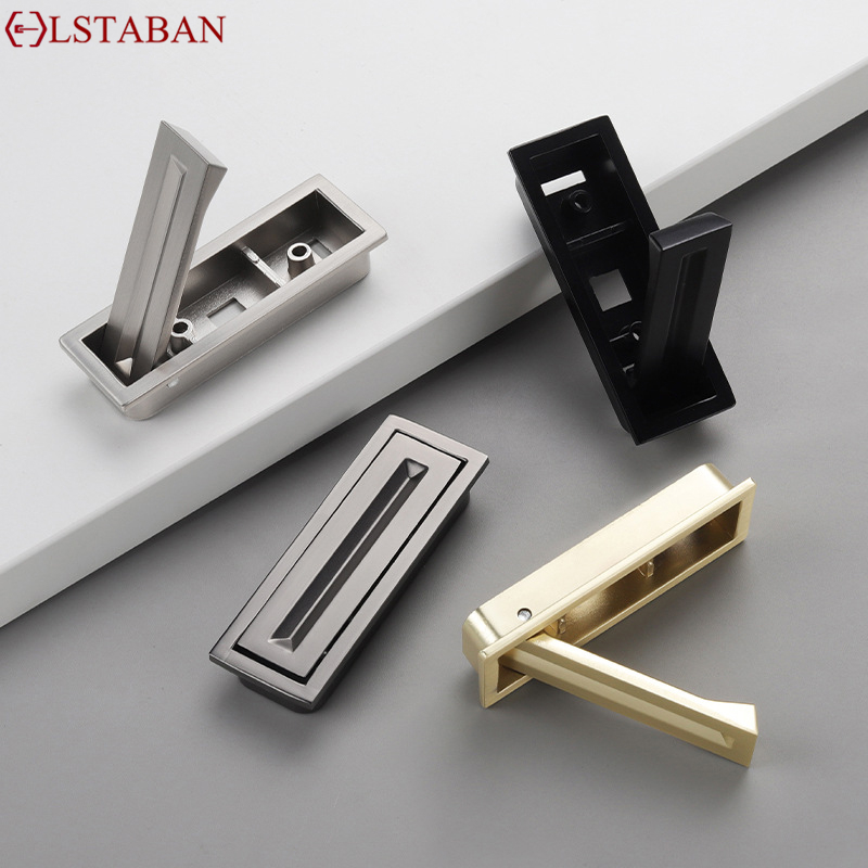 Japanese Furniture Hardware - 일본식 다다미 캐비닛 손잡이 아연 합금