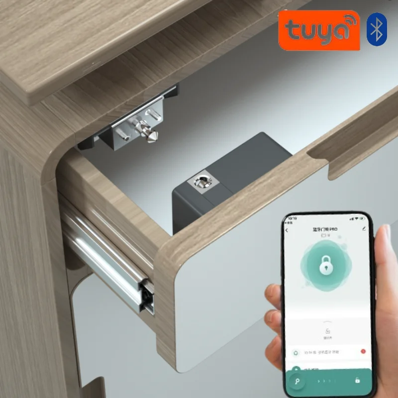 Furniture Hardware Bolts - Tuya 스마트 캐비닛 도어 잠금 장치