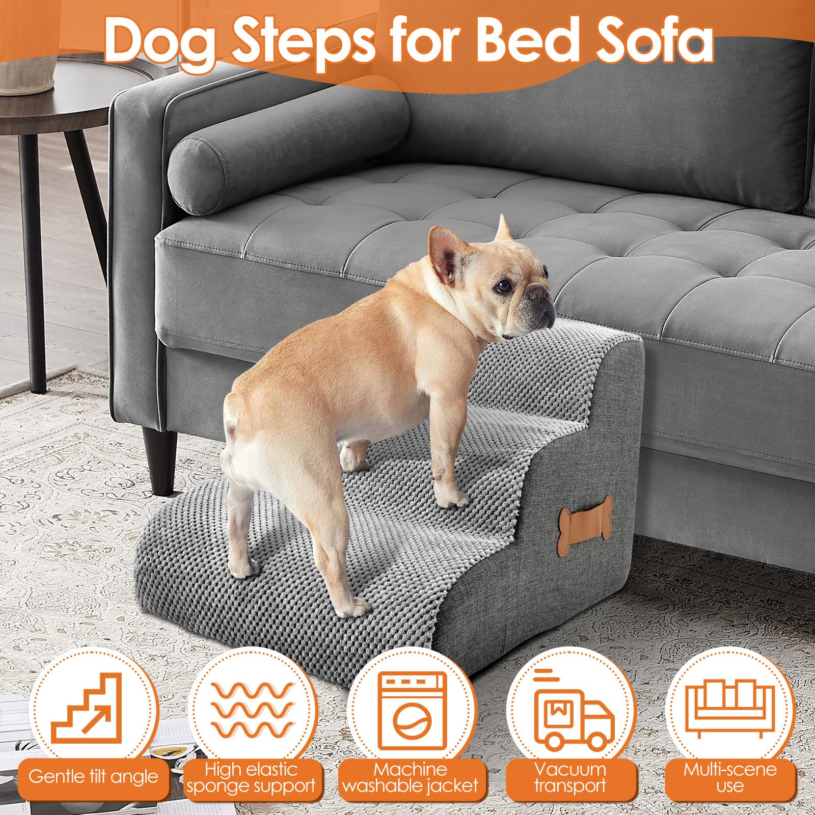 Furniture Hardware For Bed - 애완견 계단, 사다리, 뼈 모양 손잡이,