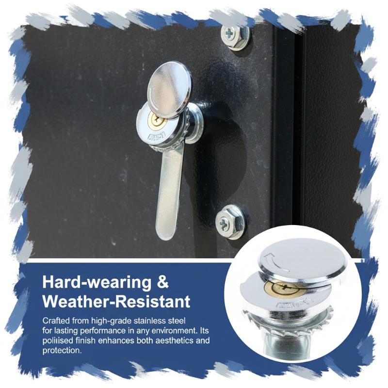Furniture Hardware Cam Lock - 알루미늄 합금 18.5mm/22mm 실린더 캠 잠금