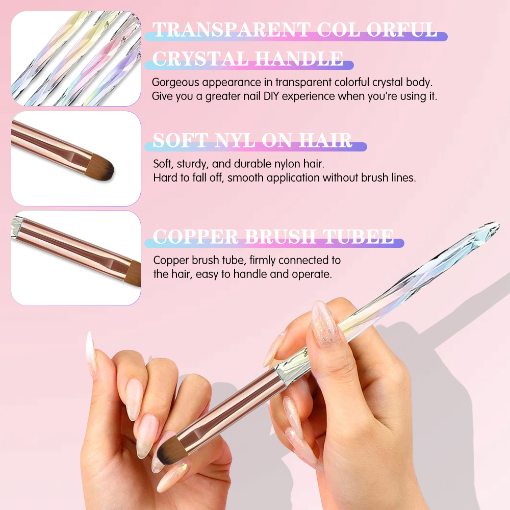 네일 아트 디자인용 네일 브러쉬, 네일 팁 디스플레이  - Furniture Hardware Nails 리뷰 및 가격