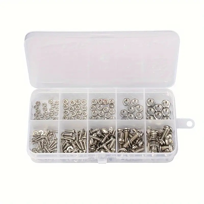 320PCS 육각 너트 및 볼트 세트 M2-M5 DIY - Furniture Hardware Bolts 리뷰 및 가격