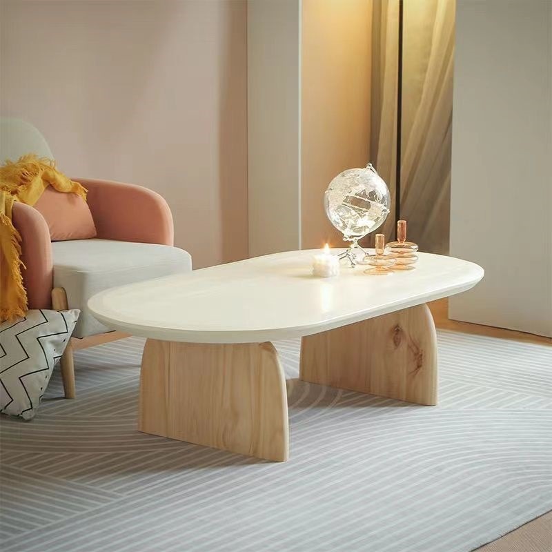 원목 크림색 소형 커피 테이블 심플 일본식 다과 테이블 - Japanese Furniture Hardware 리뷰 및 가격