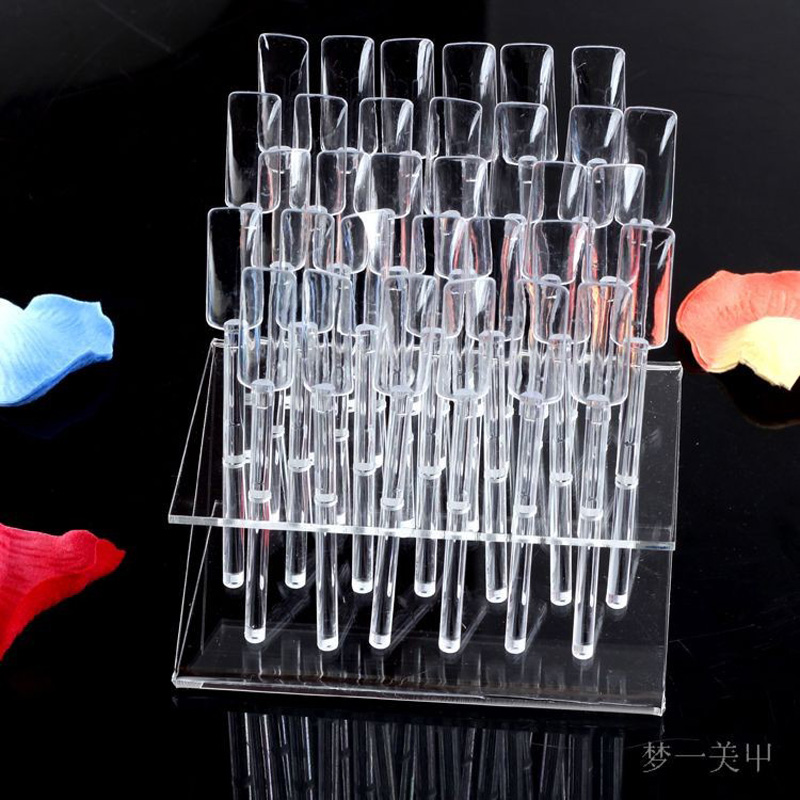 32 팁 팝 스틱 아크릴 네일 아트 클리어 팁 디스플레 - Furniture Hardware Nails 리뷰 및 가격