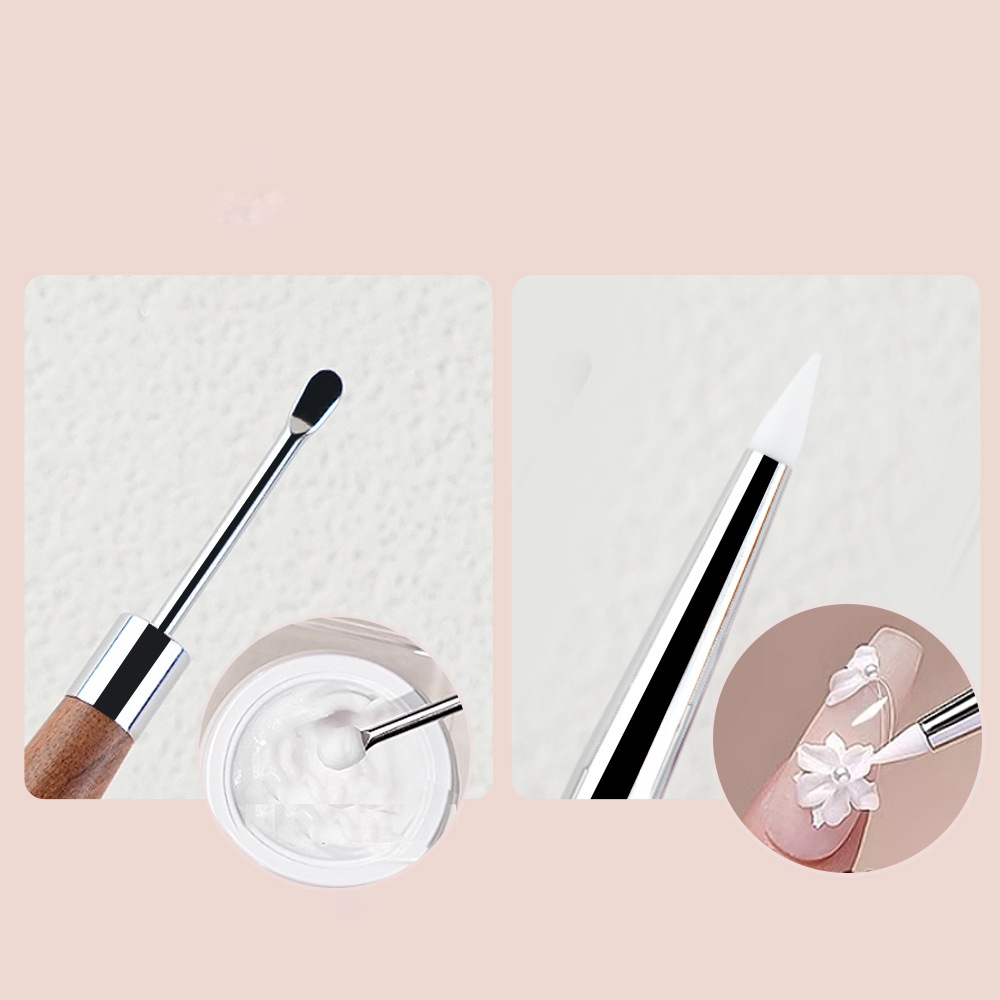 실리콘 네일 아트 조각 펜 더블 헤드 3D 꽃 그림 나 - Furniture Hardware Nails 리뷰 및 가격