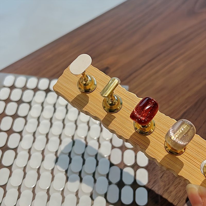 2개 네일 아트 디스플레이 접착 탭, 가짜 손톱용 양면 - Furniture Hardware Nails 리뷰 및 가격