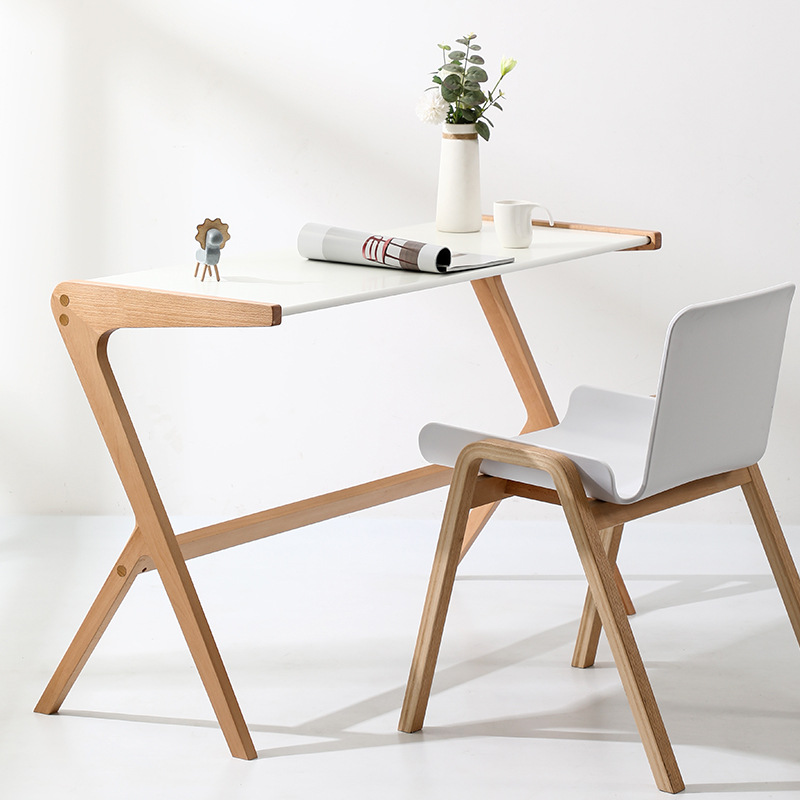 북유럽 스타일 원목 책상 모던 심플 소형 아파트 책상  - Japanese Furniture Hardware 리뷰 및 가격