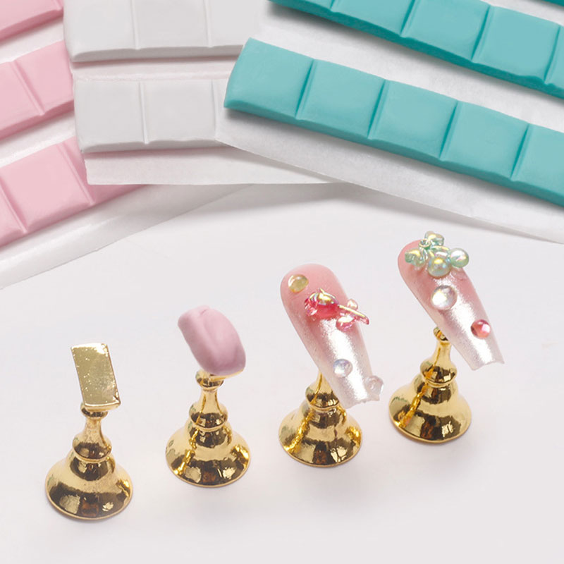 1 팩 네일 접착제 접착제 클레이 스틱 손톱 팁 홀더  - Furniture Hardware Nails 리뷰 및 가격