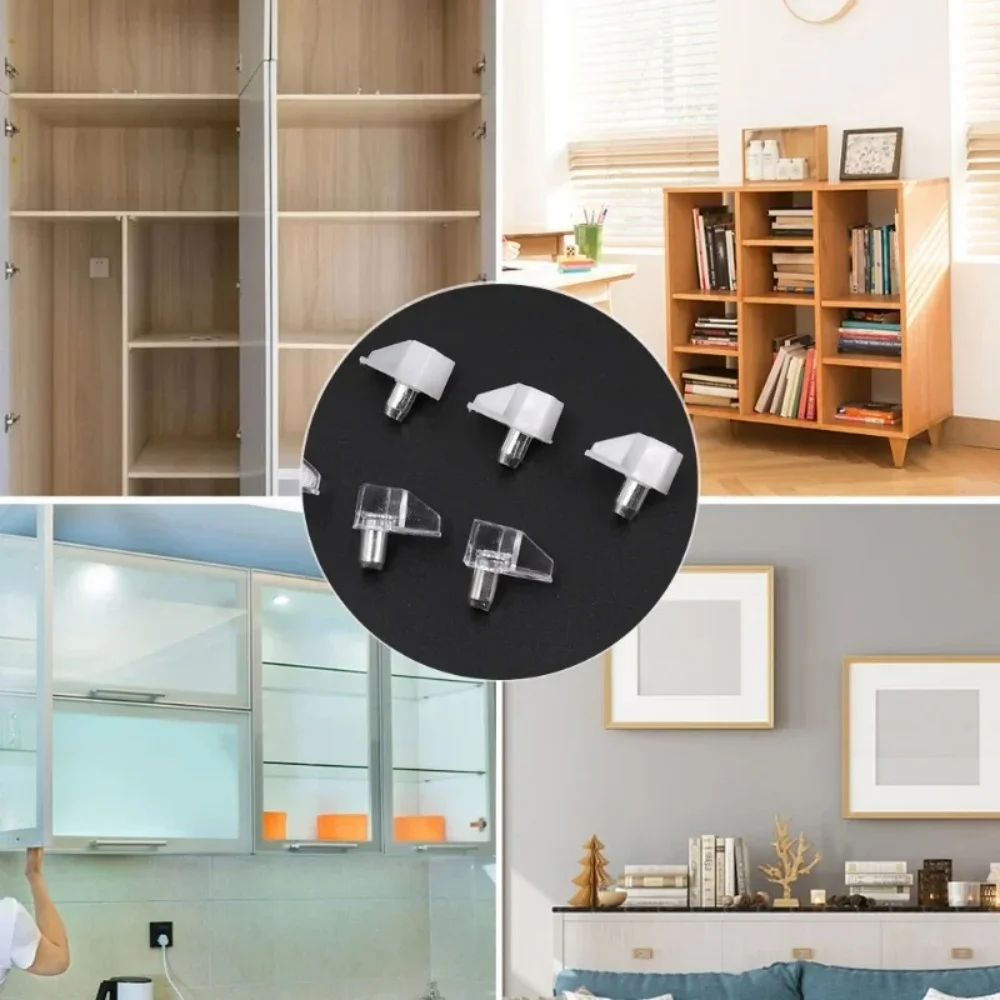 500/200/50/10PCS 투명 선반 스터드 페그  - Shelf Peg Support 리뷰 및 가격