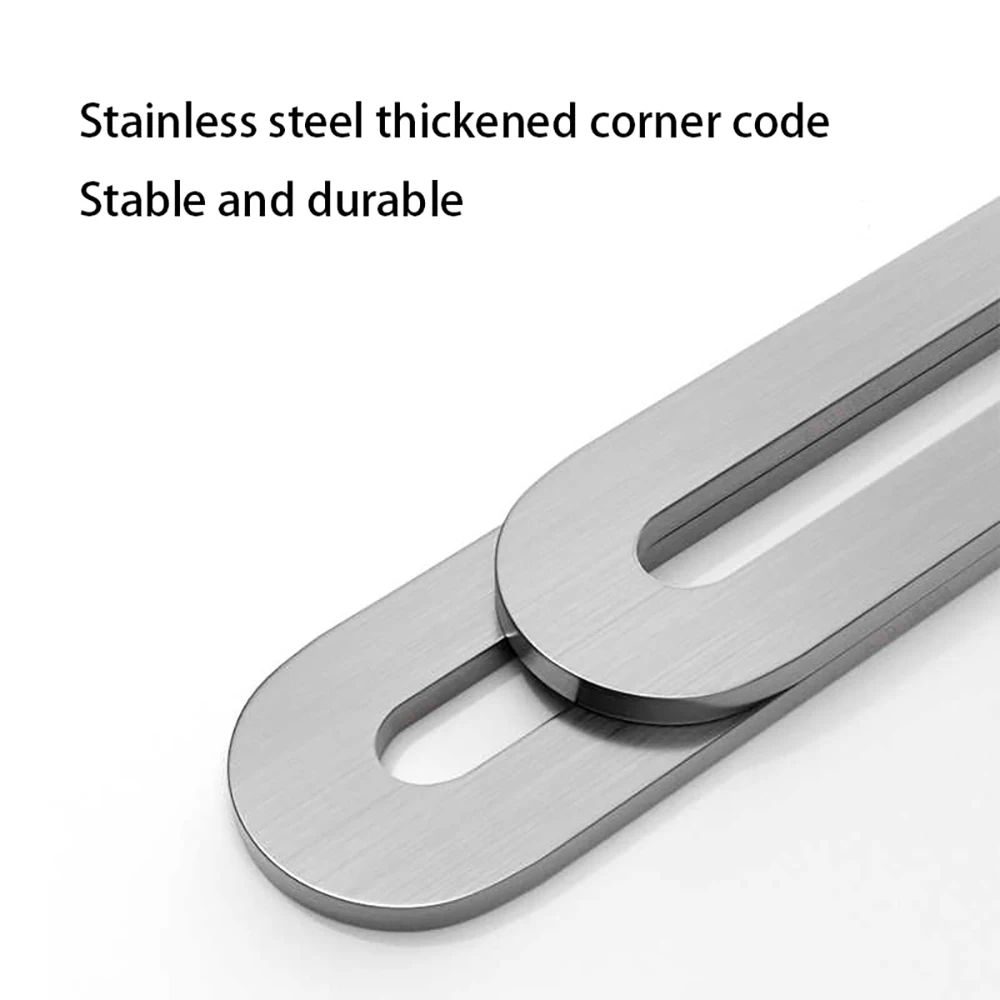 흰색 스테인레스 스틸 L/T형 코너 브래킷 녹방지 벽걸 - Furniture Hardware Types 리뷰 및 가격