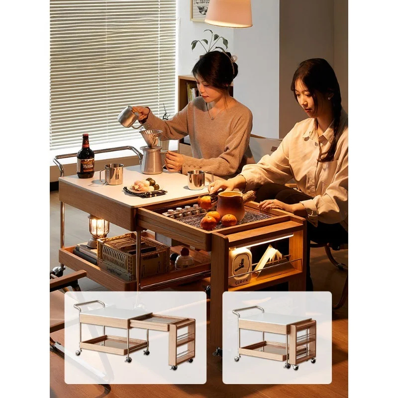 가구 컨트리풍 커피 테이블 체리 이동식 스토브가 있는  - Japanese Furniture Hardware 리뷰 및 가격