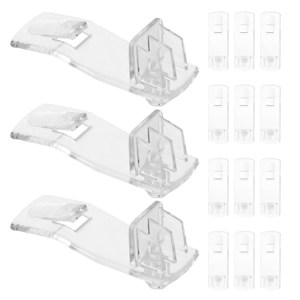 30개 투명 플라스틱 선반 지지대 잠금 클립 - 주방  - Shelf Peg Support 리뷰 및 가격