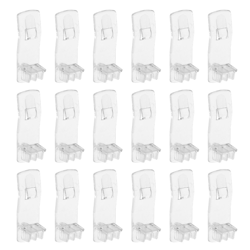 30개 투명 플라스틱 선반 지지대 잠금 클립 - 주방  - Shelf Peg Support 리뷰 및 가격