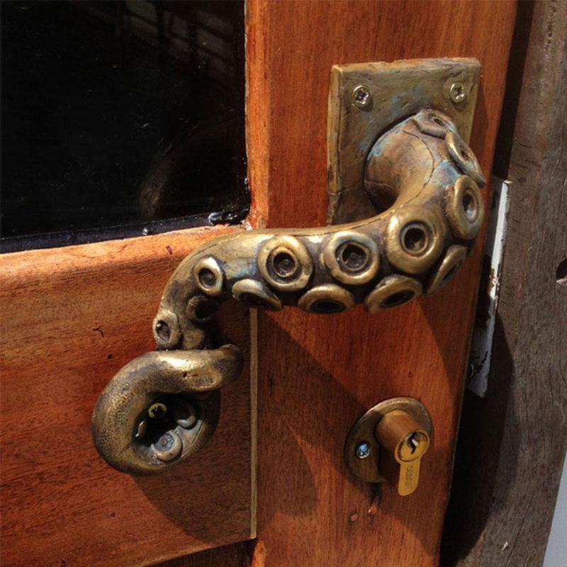 빈티지 문어 문짝 손잡이, 동물 스타일, 야외 후크 가 - Furniture Hardware Bolts 리뷰 및 가격