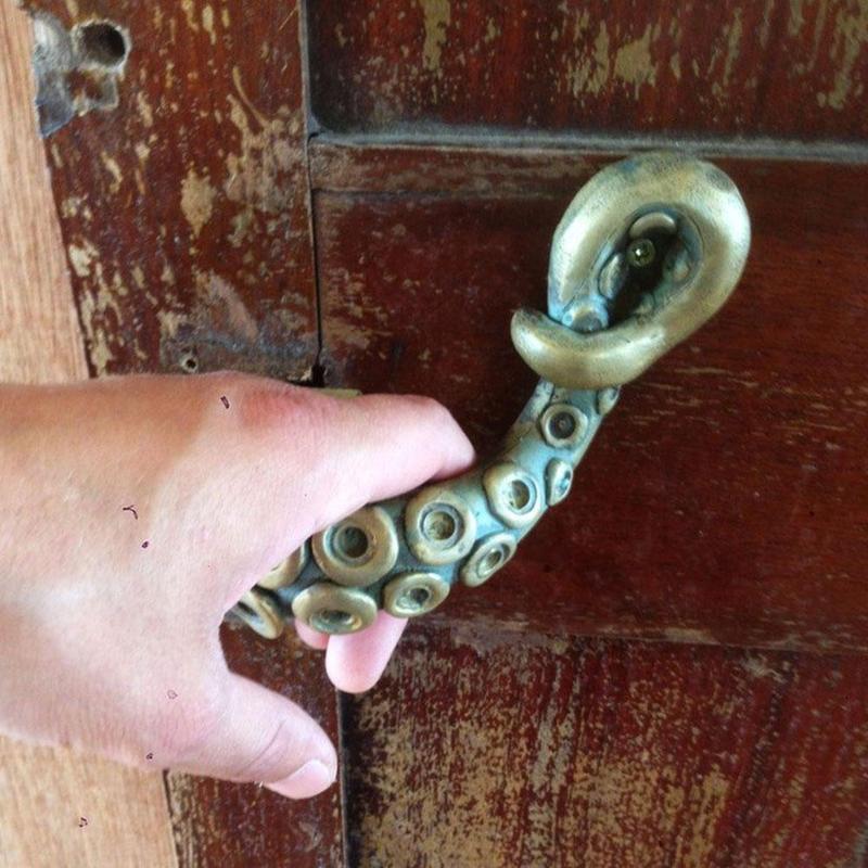 빈티지 문어 문짝 손잡이, 동물 스타일, 야외 후크 가 - Furniture Hardware Bolts 리뷰 및 가격