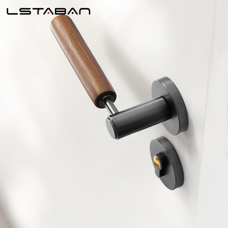 분할 음소거 도난 방지 도어 잠금 북유럽 수제 호두 나 - Furniture Hardware Bolts 리뷰 및 가격