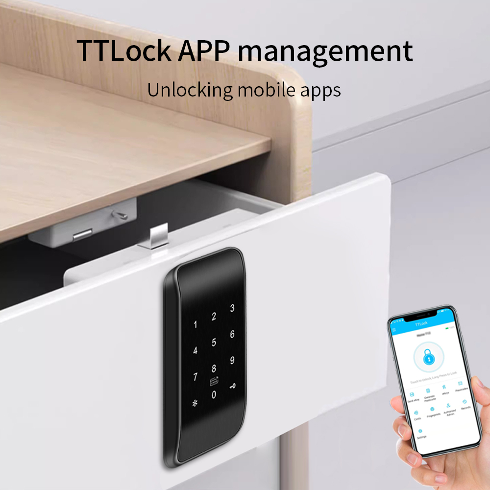 TTLOCK 지문 서랍 잠금 가구 RFID BLE 캐비 - Furniture Hardware Bolts 리뷰 및 가격