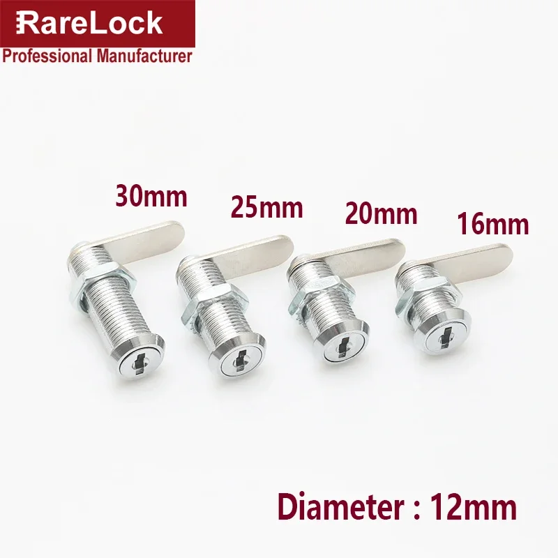 2 개의 키가있는 미니 캠 잠금 장치 직경 12mm 아 - Furniture Hardware Cam Lock 리뷰 및 가격