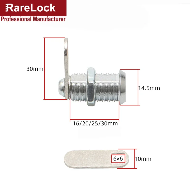 2 개의 키가있는 미니 캠 잠금 장치 직경 12mm 아 - Furniture Hardware Cam Lock 리뷰 및 가격