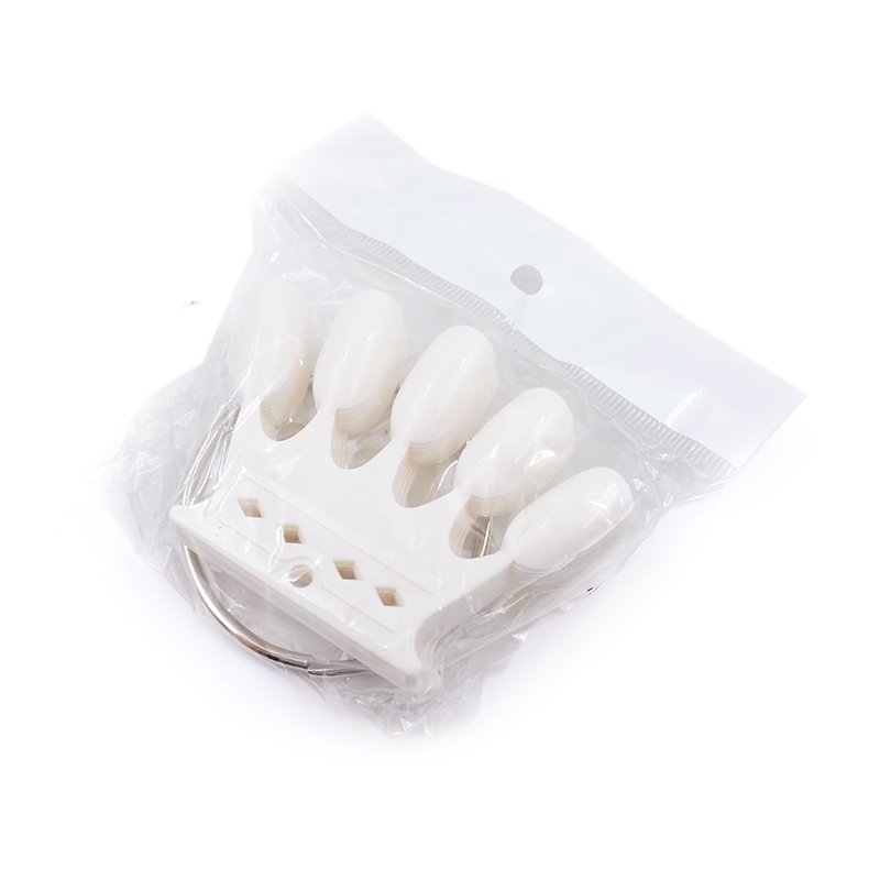 4 가지 색상 틀린 손톱 팁 디스플레이 연습 차트 아크 - Furniture Hardware Nails 리뷰 및 가격
