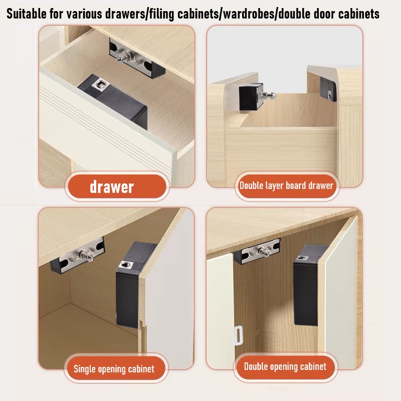 Tuya 스마트 캐비닛 도어 잠금 장치 열쇠가없는 보이 - Furniture Hardware Bolts 리뷰 및 가격