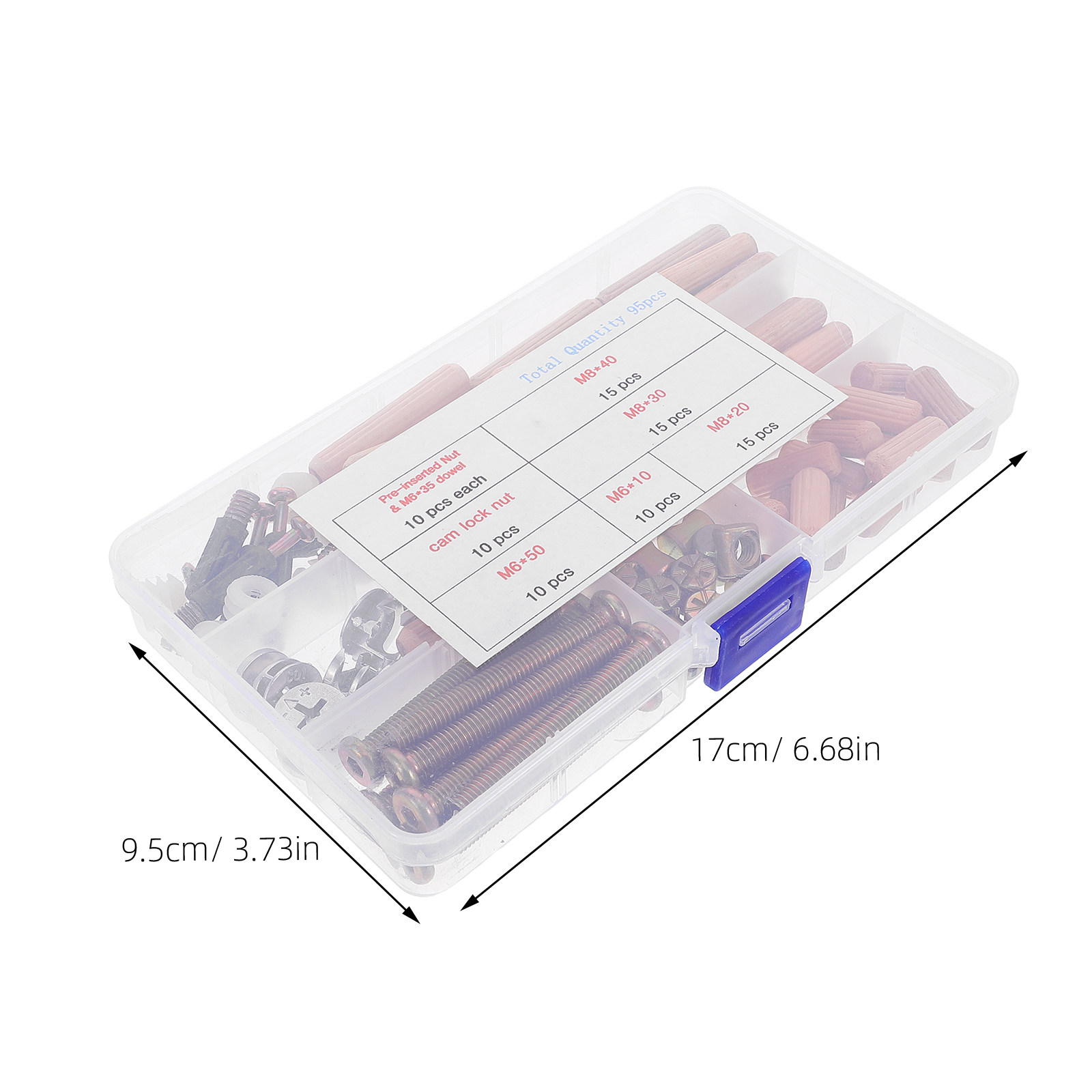 95개 가구 하드웨어 세트 이층 침대 나사 볼트 교체  - Furniture Hardware For Bed 리뷰 및 가격