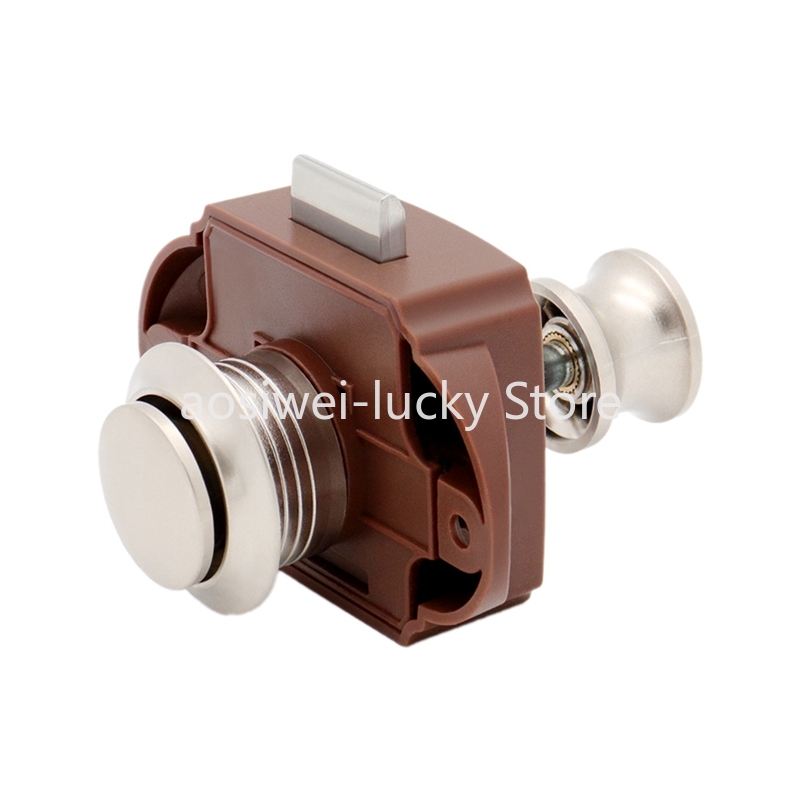 캠핑카 푸시 잠금 장치 Rv 캐러밴 보트 모터 래치 버 - Furniture Hardware Bolts 리뷰 및 가격